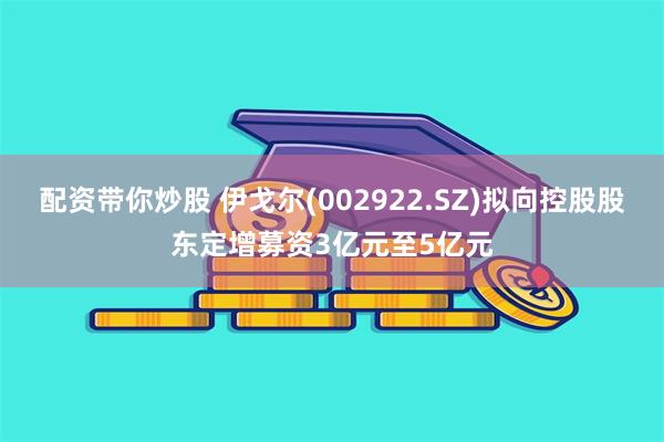 配资带你炒股 伊戈尔(002922.SZ)拟向控股股东定增募资3亿元至5亿元