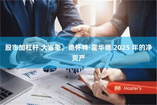 股市加杠杆 大富豪，德怀特·霍华德 2025 年的净资产