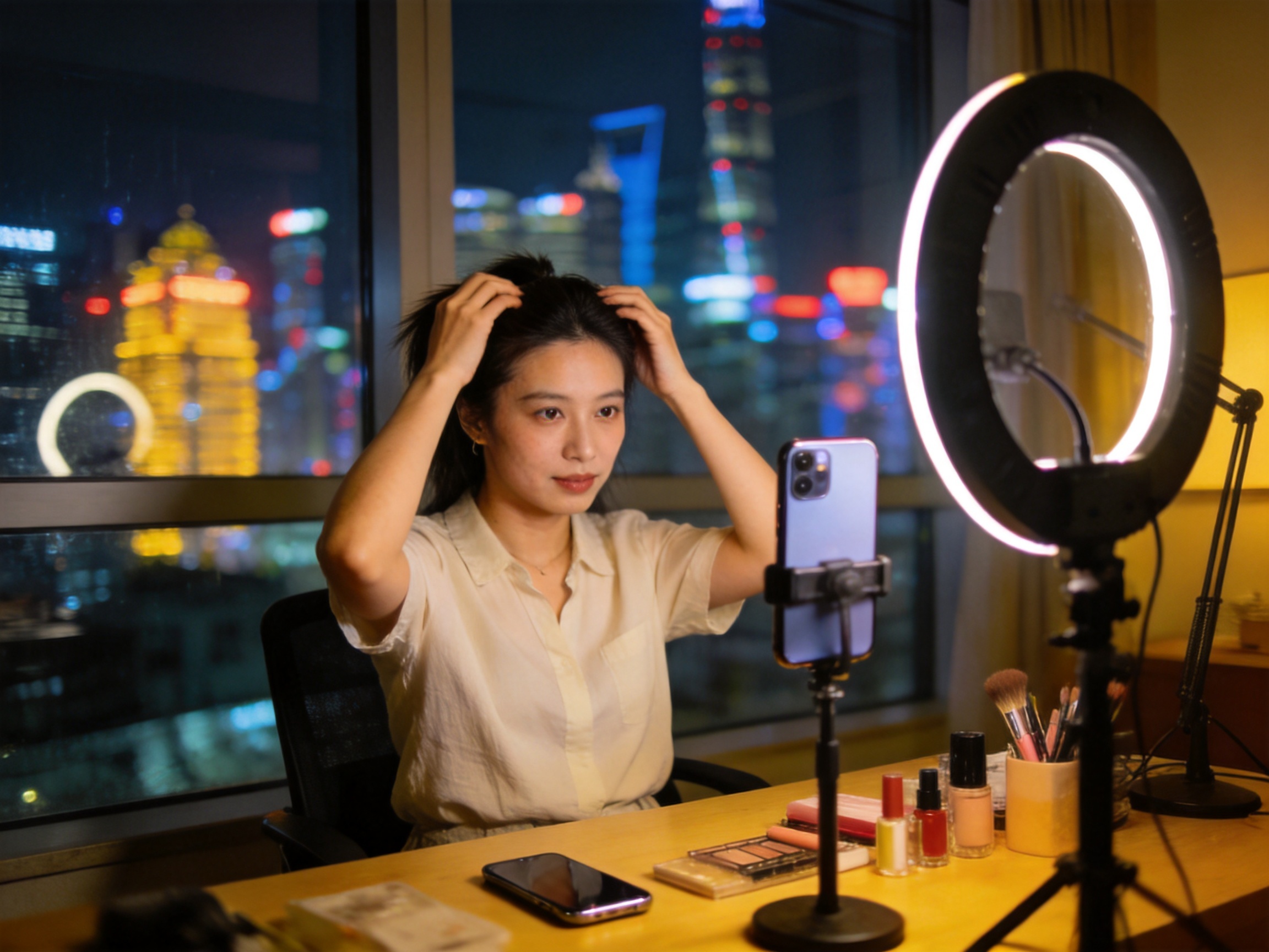 她的直播间 海报